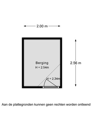 Floorplan - Tramstraat 72, 2225 CK Katwijk